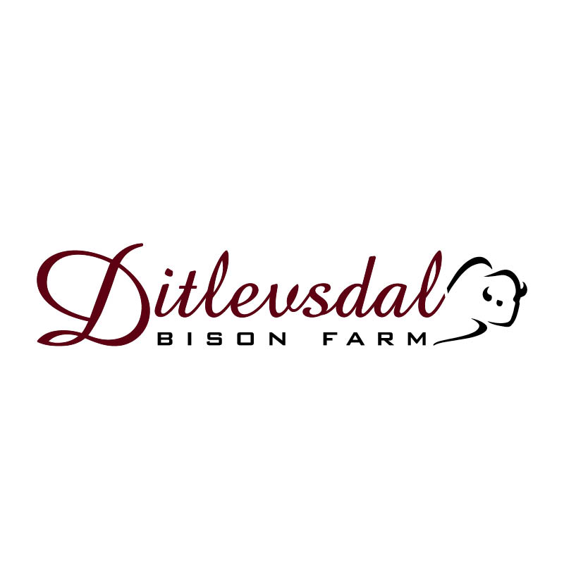 Logodesign Ditlevsdal Bison Farm